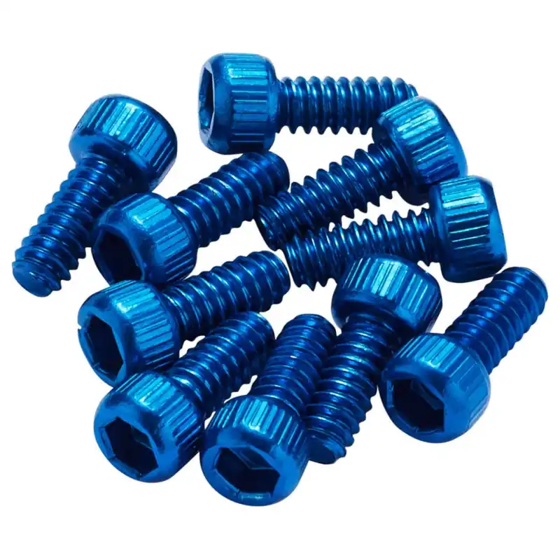 Reverse Components Aluminium Pedal Pins für Escape Pro & Black ONE - blau Billig