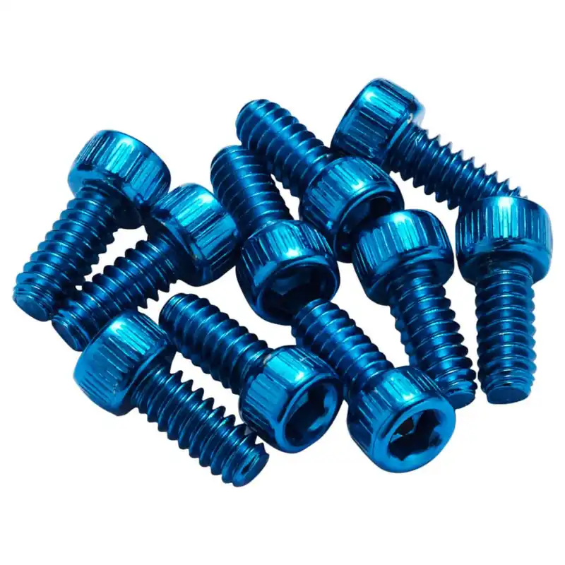 Reverse Components Stahl Pins für Escape Pro & Black ONE Pedale - blau Mega-Angebot