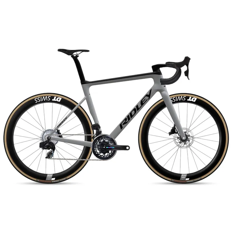 Echt Ridley FALCN RS - Force AXS - Carbon Rennrad - 2025 - battleship grey / black