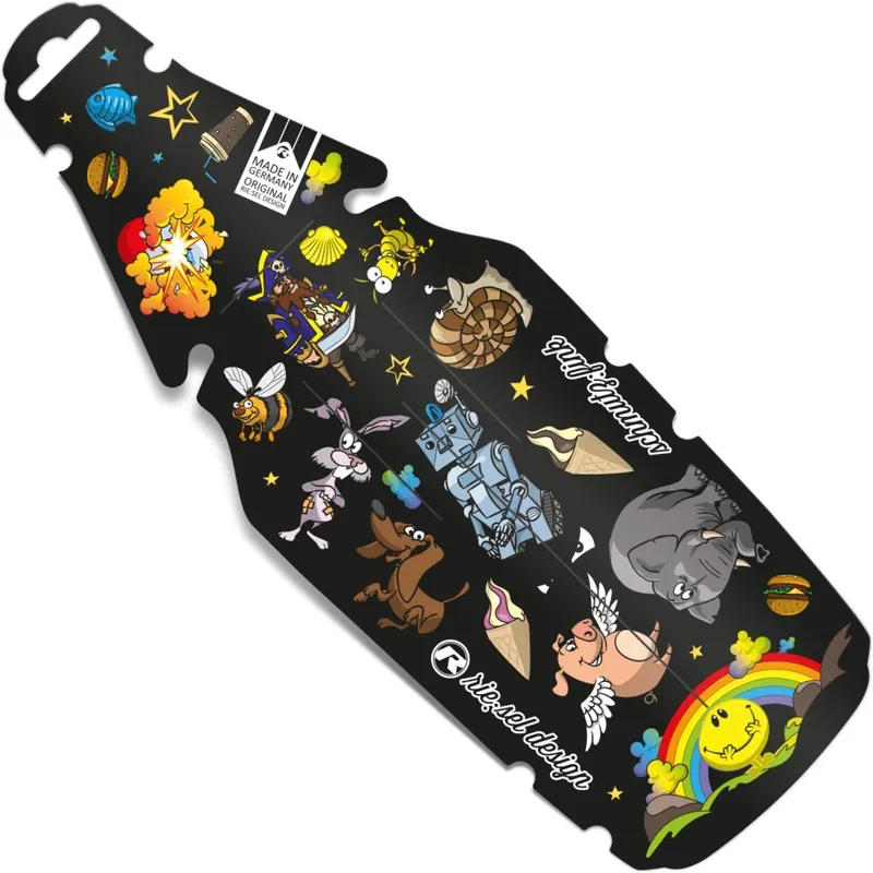 Nur Für Kurze Zeit rie sel design schmutz fink Schutzblech für Kindersättel - stickerbomb