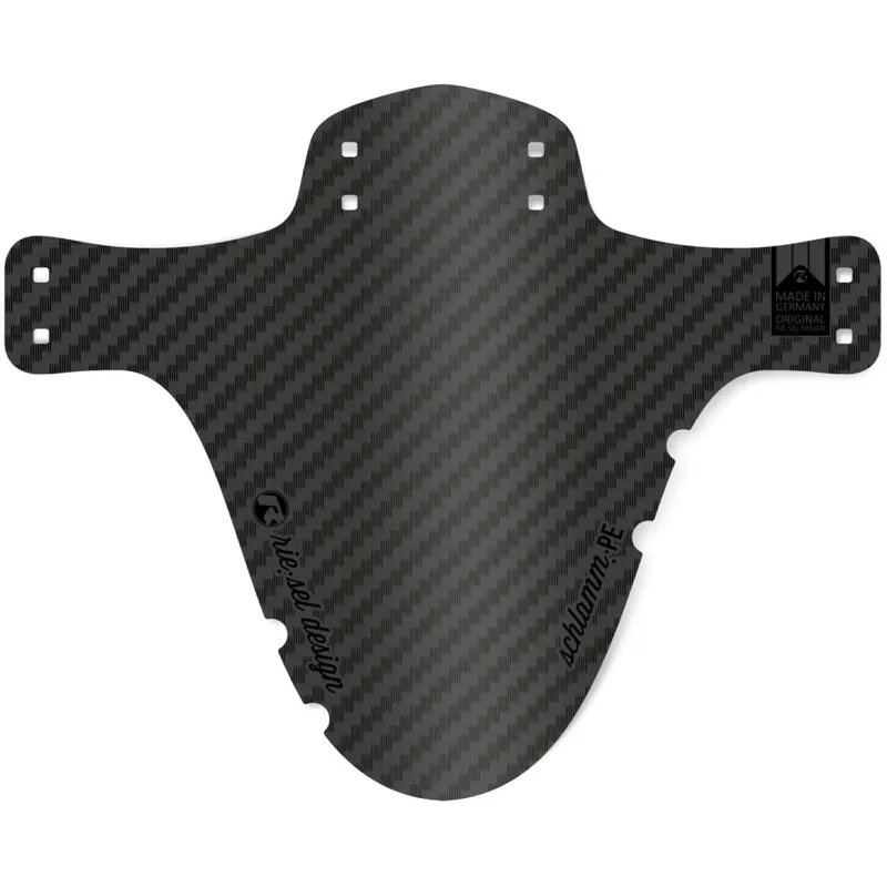 rie sel design schlamm PE Spritzschutz - Carbon Neu Im Sortiment