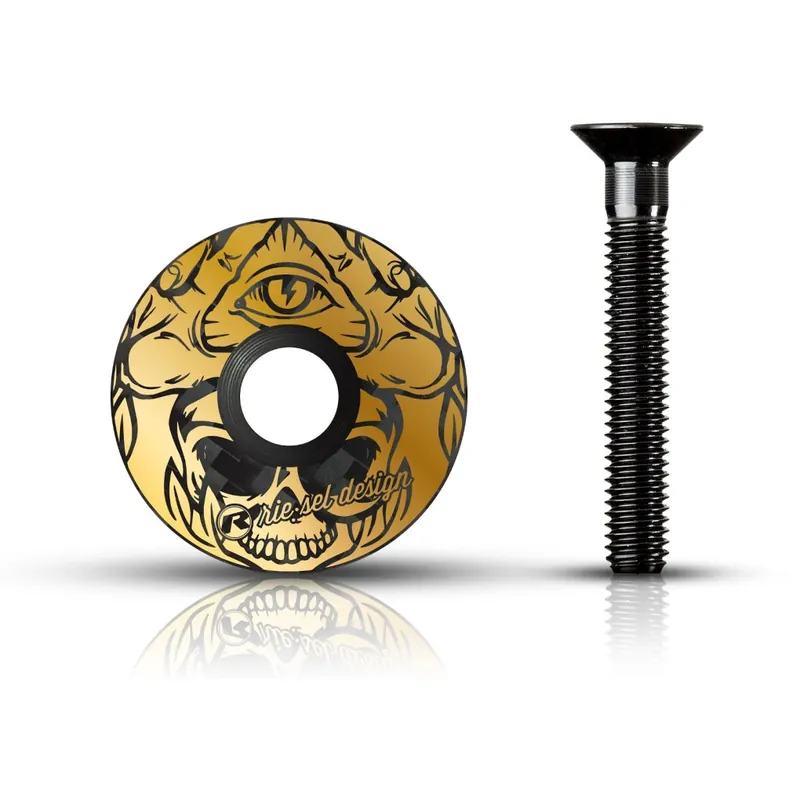 rie sel design stem cap Carbon Aheadkappe - illuminati Nur Heute
