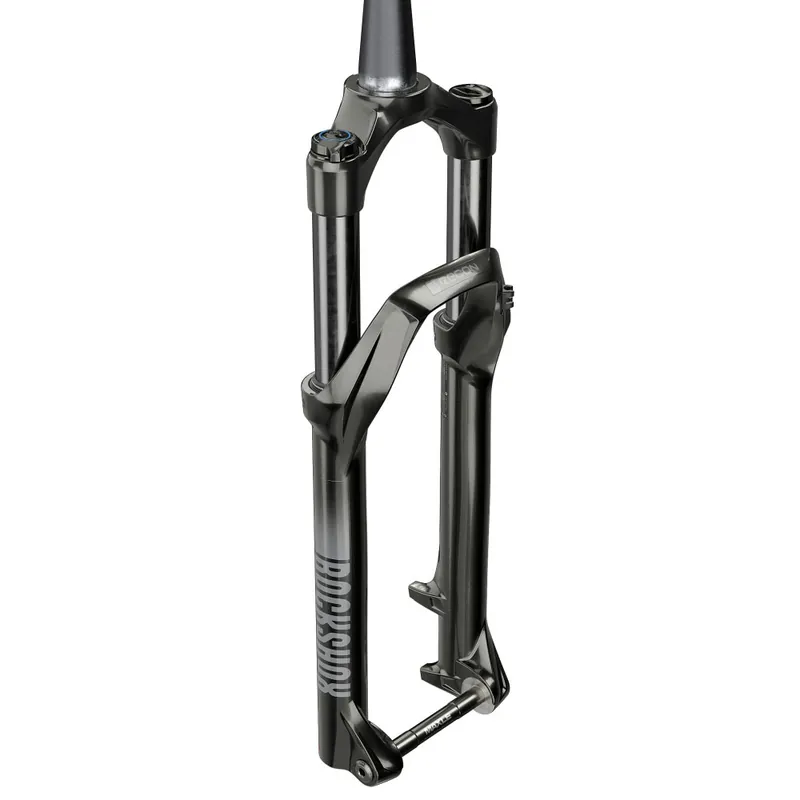 Billig RockShox Recon Silver RL Remote Solo Air 27.5" Federgabel - 100mm - 42mm Offset - 1 1/8" - QR - Gloss Black