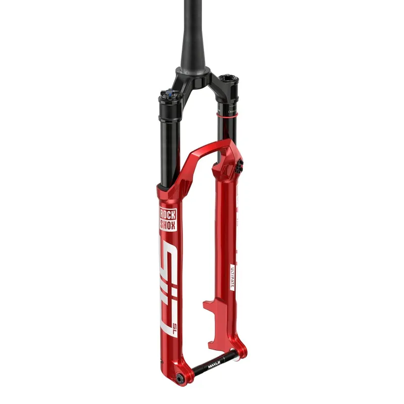 Meistverkauft RockShox SID SL Ultimate Federgabel - 29" 3P Crown Race Day 2 DebonAir+ 15x110mm Boost - 100mm - electric red