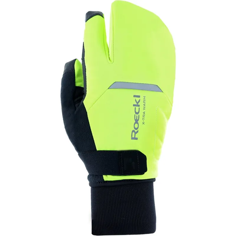 Sale Roeckl Sports Villach 3 Trigger Fahrradhandschuhe - fluo yellow 2100