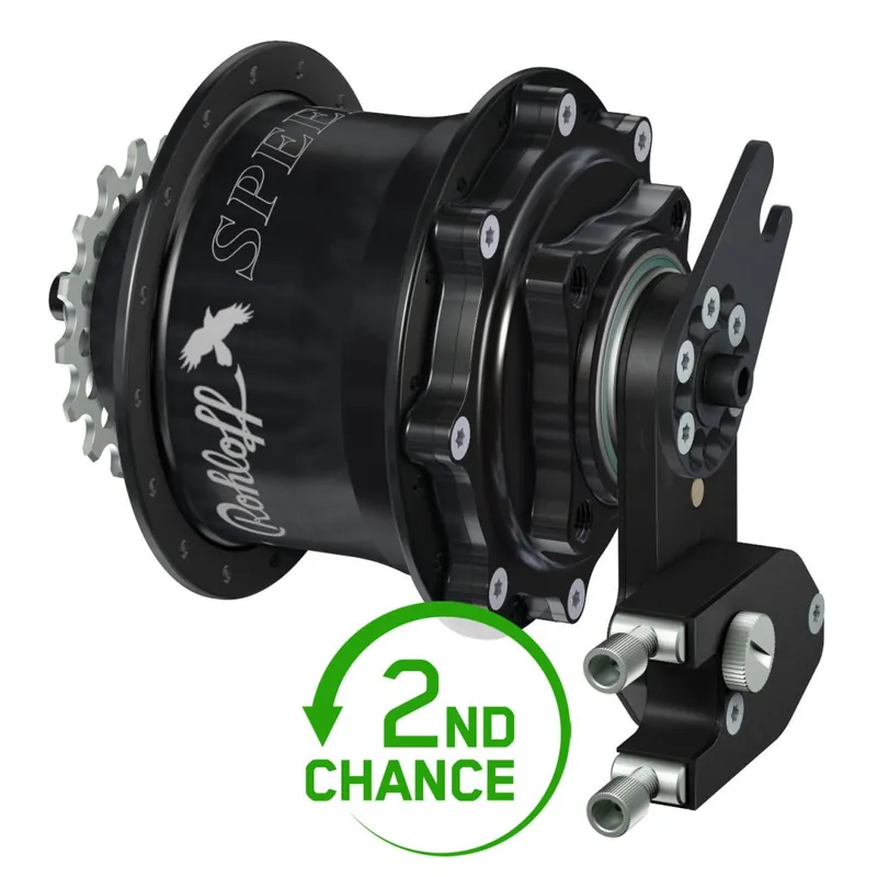 Schneller Versand Rohloff Speedhub 500/14 CC DB OEM2 Getriebenabe - Disc - QR 10x135mm - schwarz - B-Ware - SC001