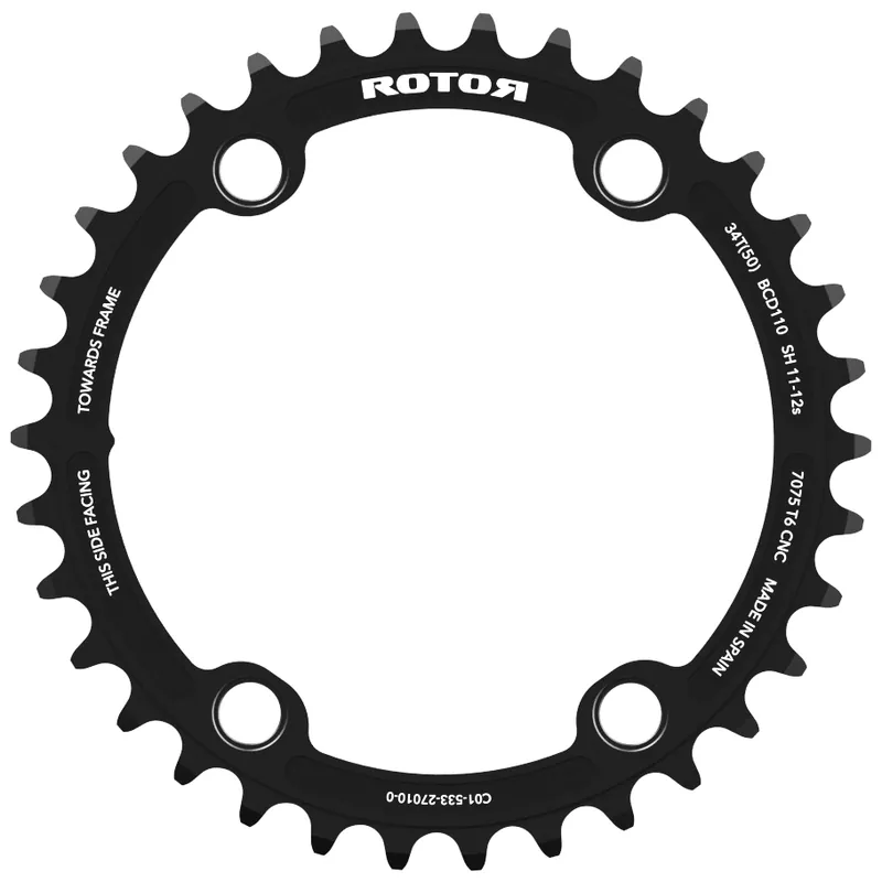 Rotor Kettenblatt - BCD 110x4 Rund - Innen Schneller Versand