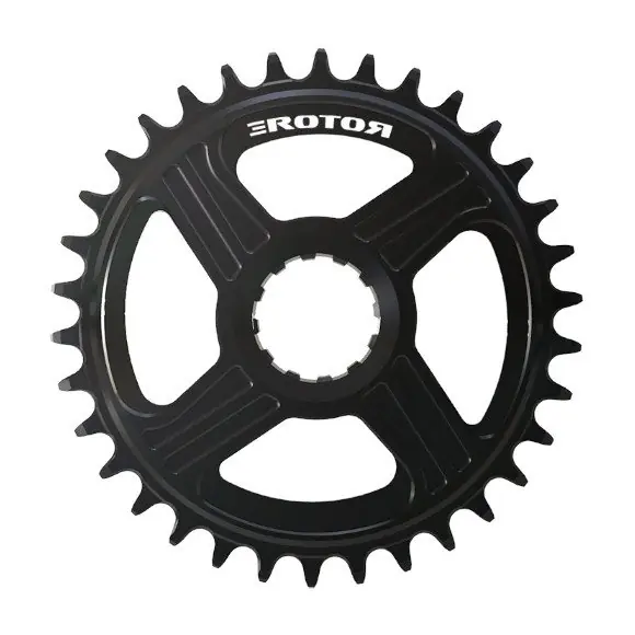 Heißes Angebot Rotor Direct Mount eMTB Kettenblatt - Rund für Fazua Evation - eRing - E-Logo