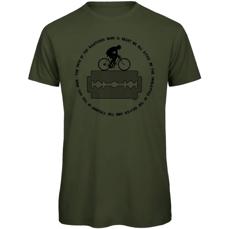 RTTshirts Ezekiel 25 17 Fahrrad T-Shirt Herren - khaki Schnäppchen