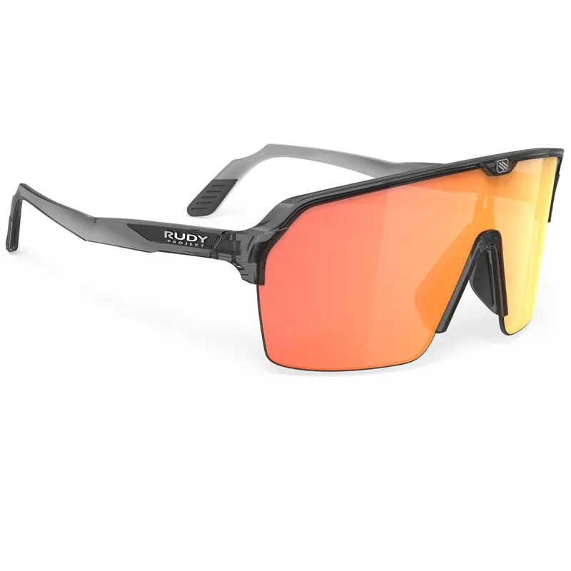 Rudy Project Spinshield Air Brille - Crystal Ash/Multilaser Orange Highlight