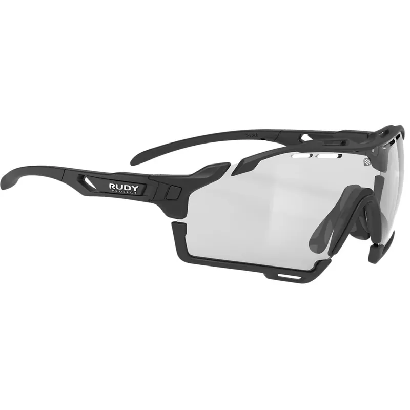 Rudy Project Cutline Photochromic Brille - Certified Z87.1+ - Black Matte - ImpactX™ 2 Black Rabatt