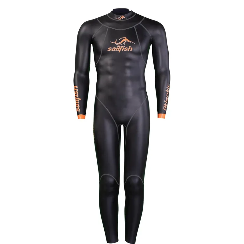 sailfish Atlantic 2 Neoprenanzug Herren - schwarz/orange Nur Für Kurze Zeit