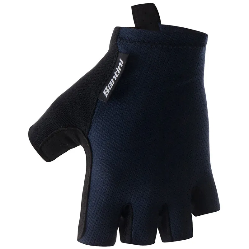 Santini BRISK Kurzfinger-Handschuhe - blue NT Wochenendangebot