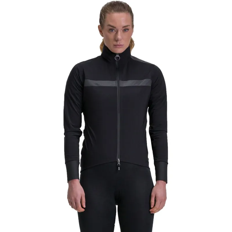 Markenprodukt Santini Guard Neo Regenjacke Damen - schwarz NE