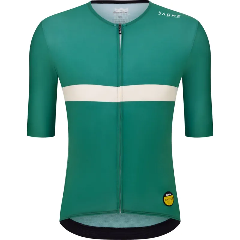 Garantierte Lieferung Santini Mj Col Du Tourmalet Kurzarmtrikot Herren - Tour de France™ 2026 Collection - green VE