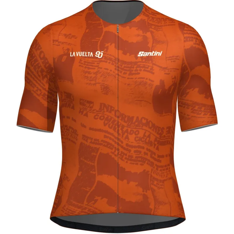 Santini La Vuelta 90 Years Kurzarmtrikot Unisex - print Solange Der Vorrat Reicht