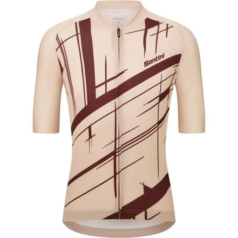 Direktkauf Santini Sketch Kurzarmtrikot Herren - cappuccino CP