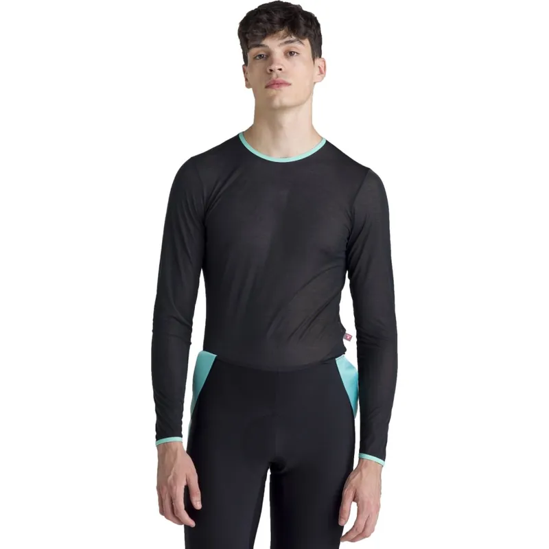 Santini Bianchi Milano Core Langarm-Baselayer Unisex - celeste CE Jetzt Bestellen