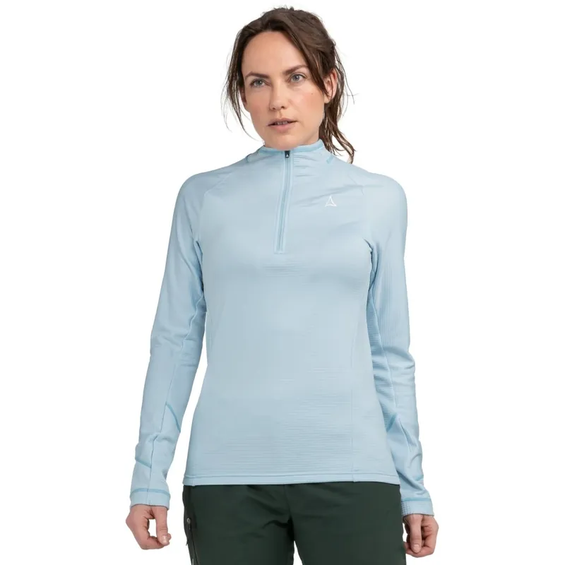 Schöffel Style Cascata Langarmshirt Damen - airy blue 8075 Must-Have