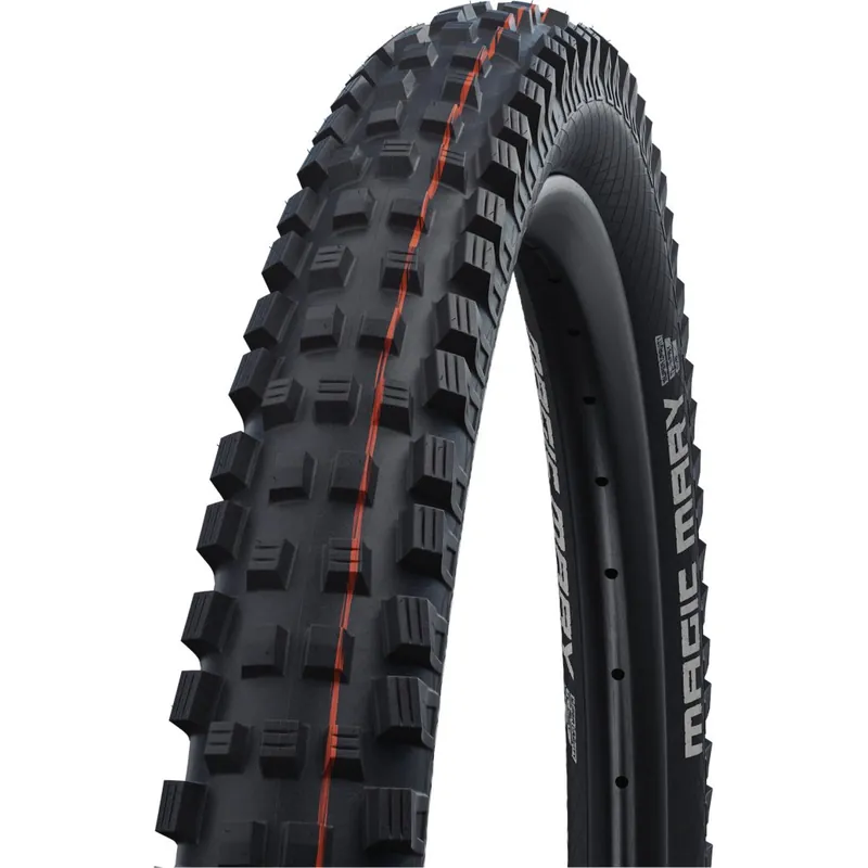 Schwalbe Magic Mary Faltreifen - Evolution Addix Soft Super Gravity TLEasy - E-25 - 27.5x2.60" Black Expressversand
