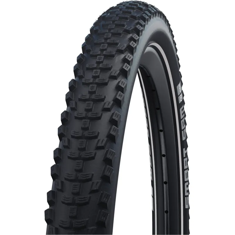 Neue Kollektion Schwalbe Smart Sam Drahtreifen - Performance Addix DD - Race Guard ECE-R75 - 27.5x2.60" Black Reflex