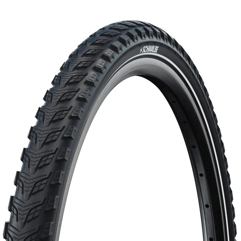Schwalbe Marathon 365 Drahtreifen - Addix 365 Green Guard E-50 - 28x2.15" Black Reflex Preis Gesenkt