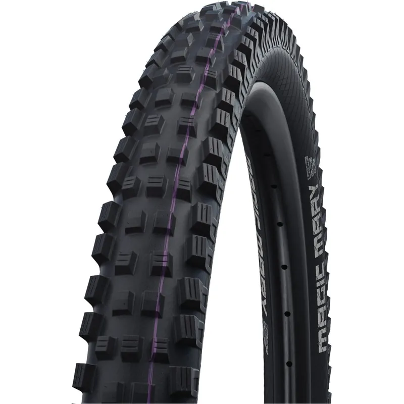 Echt Schwalbe Magic Mary Faltreifen - Evolution Addix Ultra Soft Super Downhill TLEasy - E-25 - 26x2.60" Black