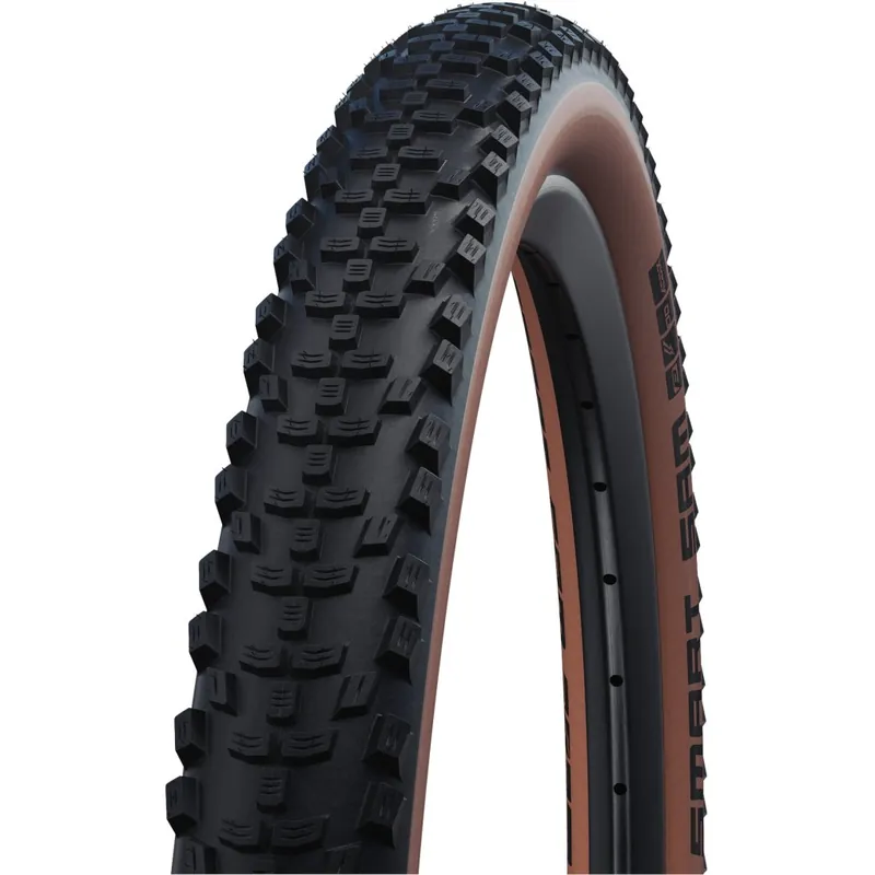 Markenprodukt Schwalbe Smart Sam Drahtreifen - Performance Addix E-25 - 27.5x2.10" Bronze Sidewall