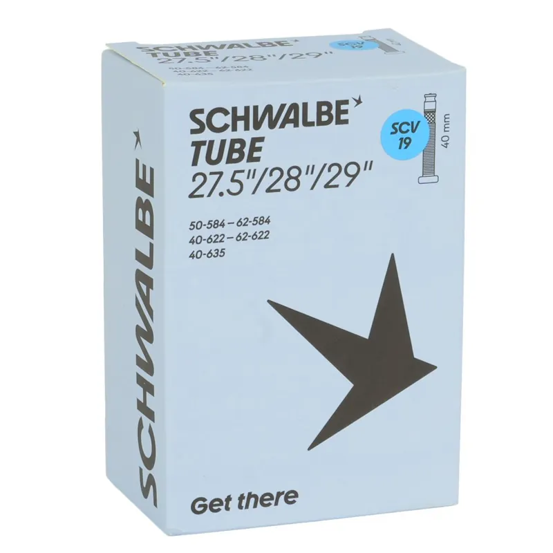 Schwalbe Schlauch - No. 19 27.5/28/29 Zoll 40-62/622-635 Clik Valve (SCV) Super-Preis