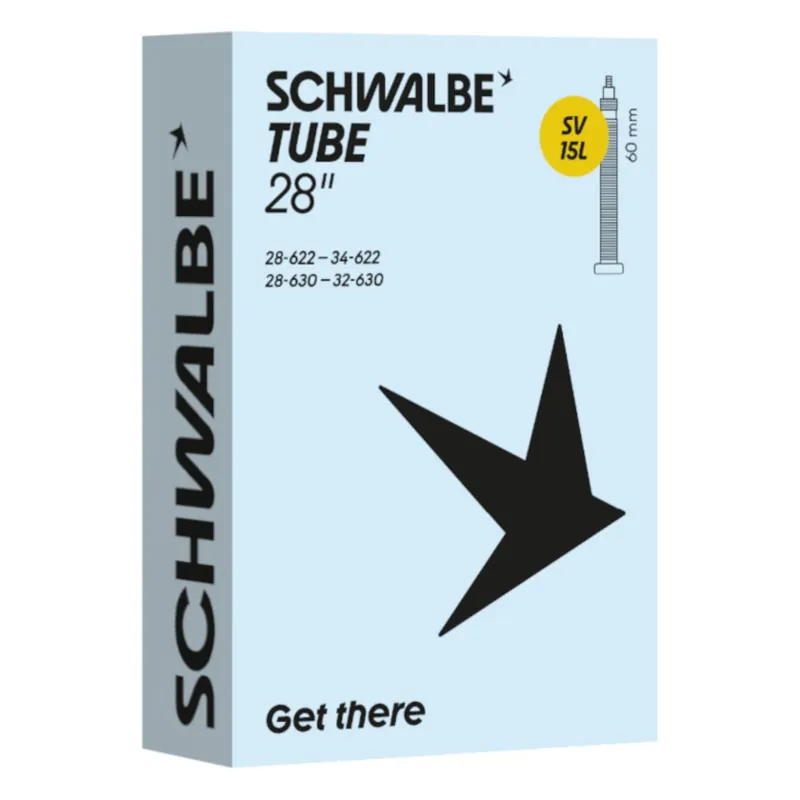 Heißes Angebot Schwalbe Schlauch - No. 15L 28" - 28/34-622 - 28/32-630 SV 60mm