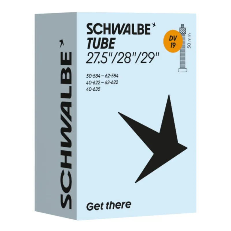 Schwalbe Schlauch - No. 19 27.5"/28"/29" - 50/62-584, 40/62-622, 40-635 DV 50mm Nur Für Kurze Zeit
