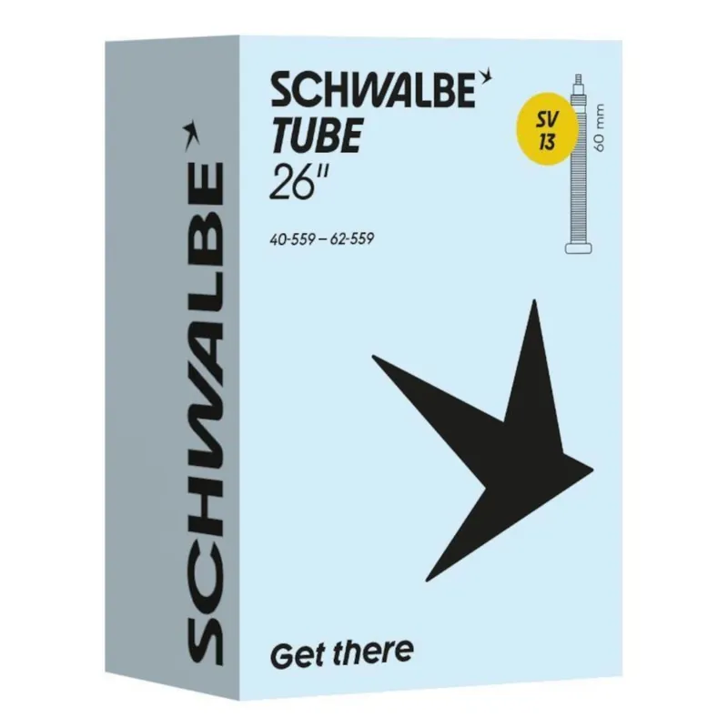 Schwalbe Schlauch - Nr. 13 26" - 40/62-559 SV 60mm Geprüft