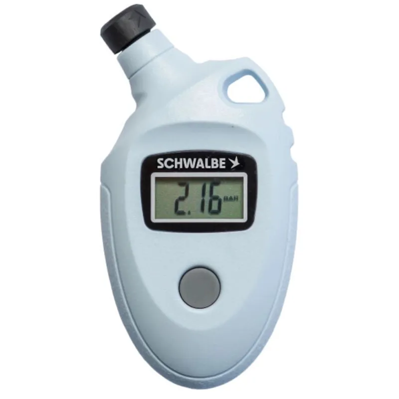 Kracherpreis Schwalbe Airmax Pro Digitalmanometer - für SV/AV/DV-Ventil + Schwalbe Clik Valve Adapter