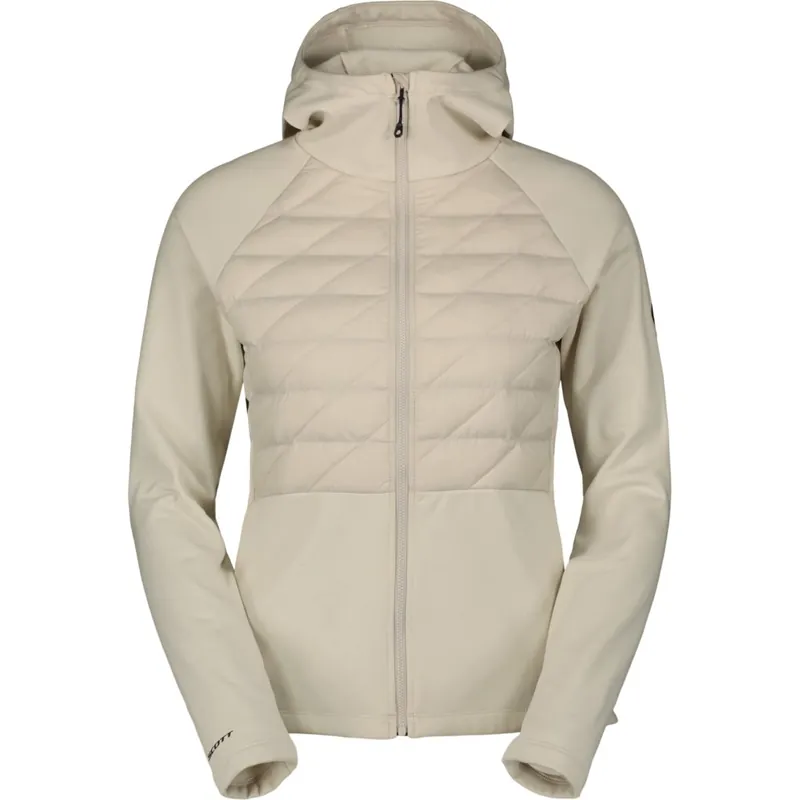 Direktkauf SCOTT Defined Warm Hybrid Kapuzenjacke Damen - dust white