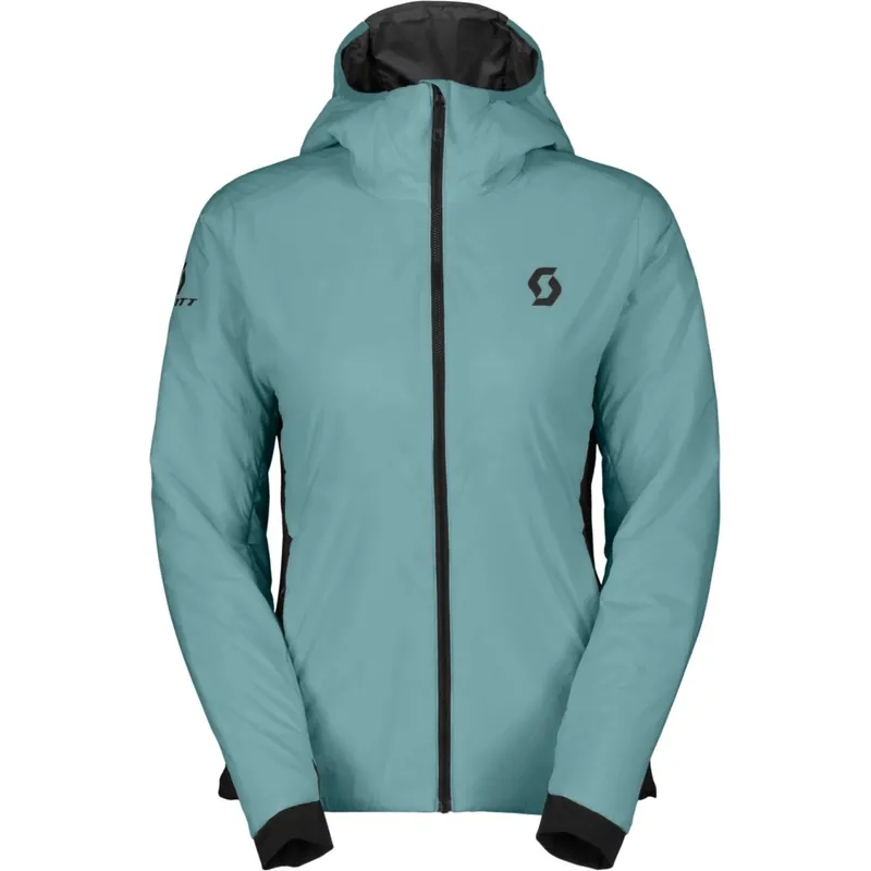 SCOTT Insuloft Light Kapuzenjacke Damen - frosty blue/black Rabatt