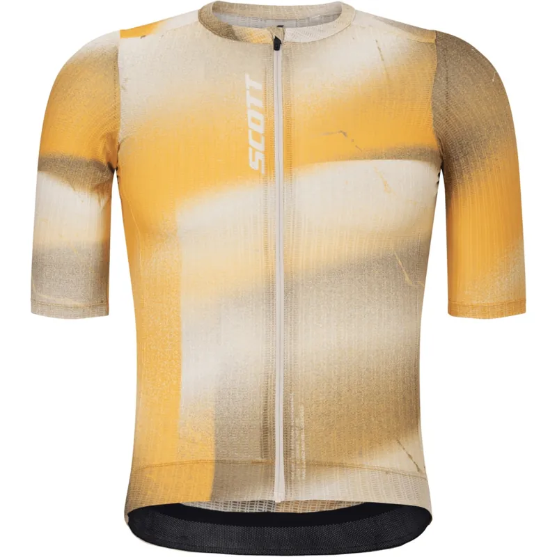 Top-Seller SCOTT Pro SL Kurzarm-Trikot Herren - toast beige/gleam orange