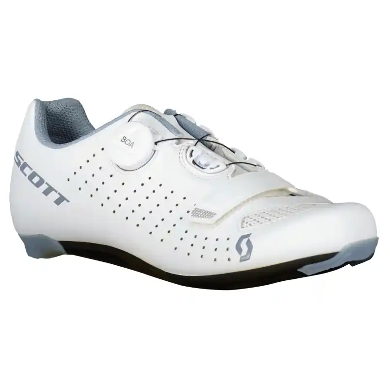 Sonderaktion SCOTT Road Comp BOA® Schuhe Damen - matt white/light blue