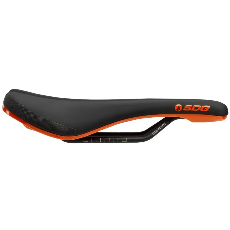 Garantierte Lieferung SDG Bel-Air 3.0 Lux-Alloy Sattel - schwarz/orange