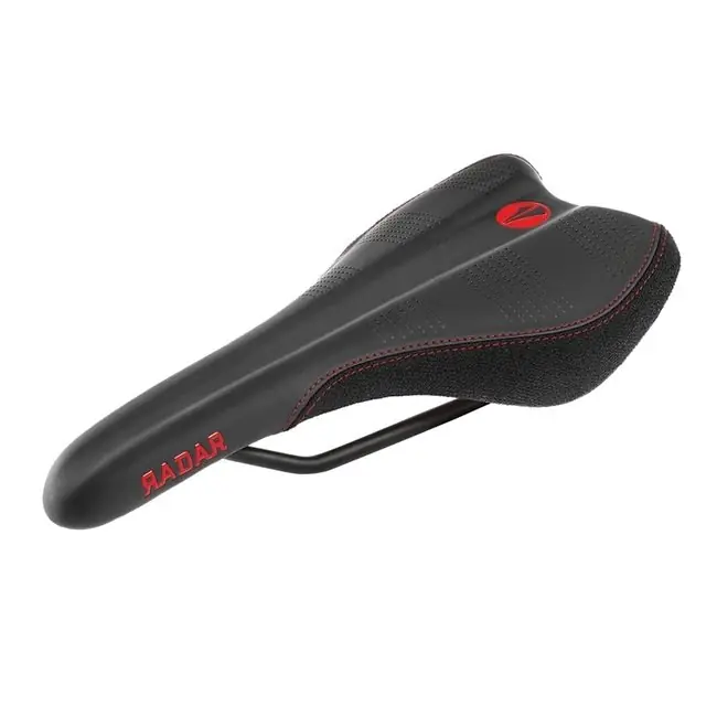 Versand Am Gleichen Tag SDG Radar MTN Lux-Alloy Sattel - schwarz/rot