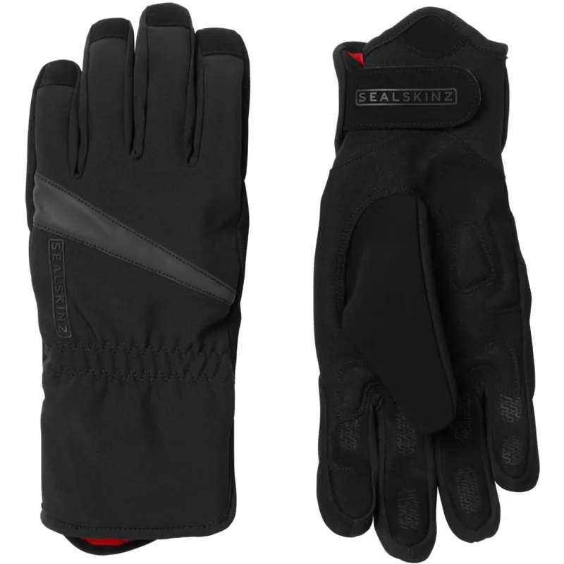 SealSkinz Bodham Wasserdichte Allwetter-Fahrradhandschuhe Herren - Schwarz Sonderaktion