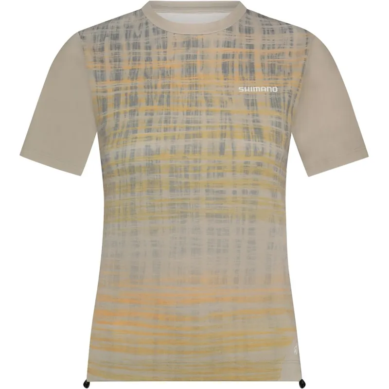 Highlight Shimano Spazio Printed MTB-Trikot Damen - beige