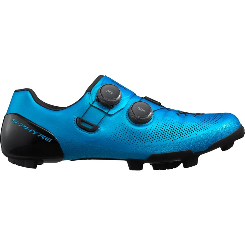 Direkt Vom Hersteller Shimano S-Phyre SH-RX910 Gravel Schuhe Herren - Breit - Blau