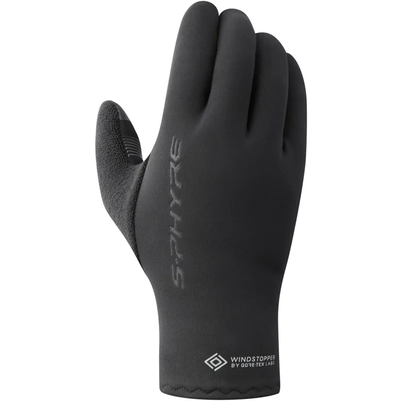 Expressversand Shimano S-Phyre Thermal Radhandschuhe - schwarz