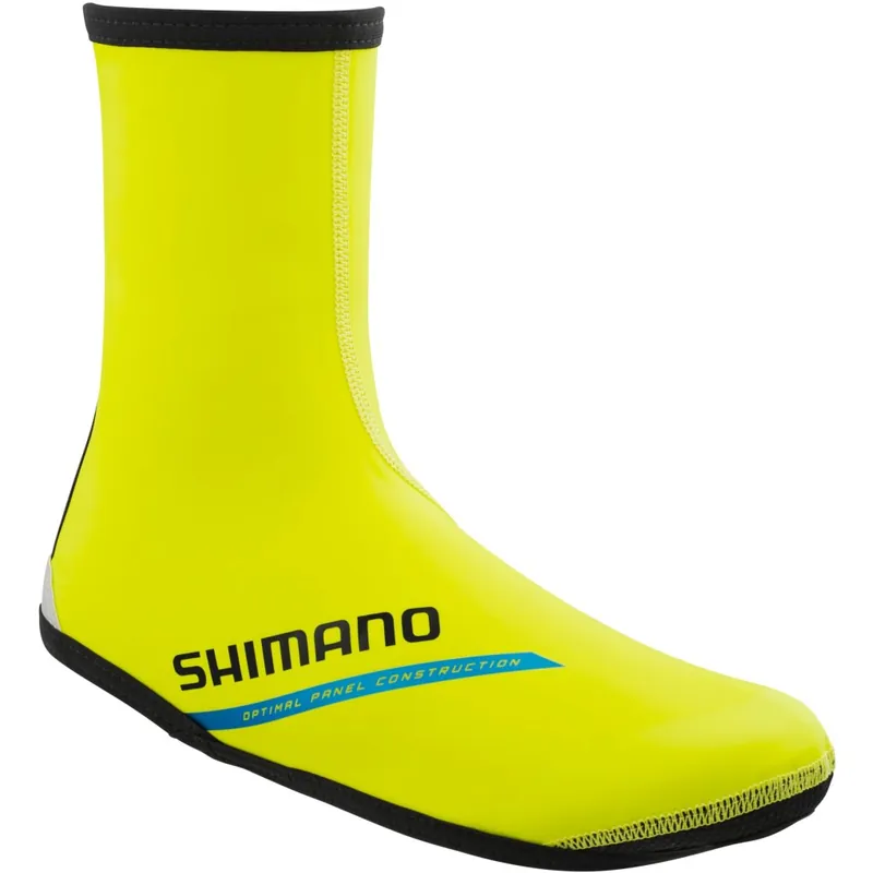 Echt Shimano Dual Fit Thermal Überschuhe - Neon Yellow