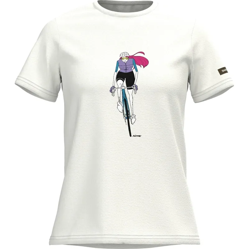 Bestpreis Shimano Sentiero Ltd. T-Shirt Damen - White Road