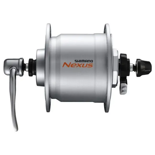 Shimano Nexus DH-C3000-3N-QR Nabendynamo - Felgenbremse - 9x100mm QR - silber Nur Für Kurze Zeit