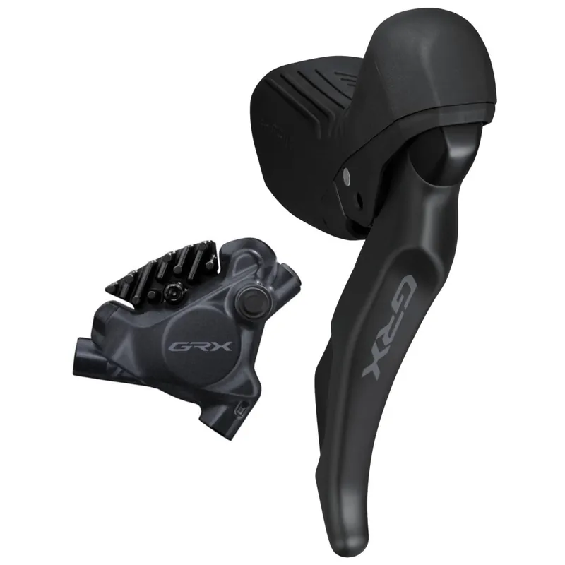 Sofort Bestellen Shimano GRX ST-RX610 / BR-RX410 Scheibenbremse - STI Flat Mount J-Kit - 12-fach rechts (R) hinten (R)
