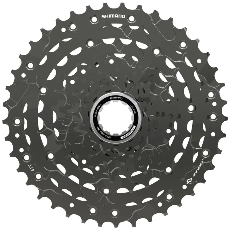 Direktkauf Shimano CS-LG400 Kassette - LinkGlide 9-fach - 11-41 Zähne