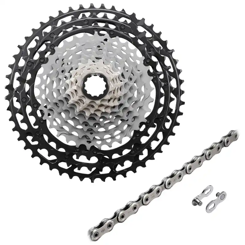 Preis Gesenkt Shimano XTR 12-fach Verschleißset - CS-M9101 Kassette + CN-M9100 Kette
