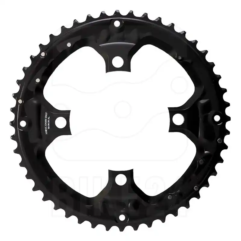 Online Kaufen Shimano Deore Trekking FC-T6010 Kettenblatt 3x10-fach - schwarz